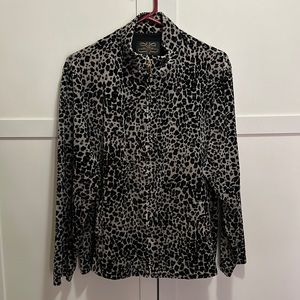 Charter Club Leopard Print Jacket